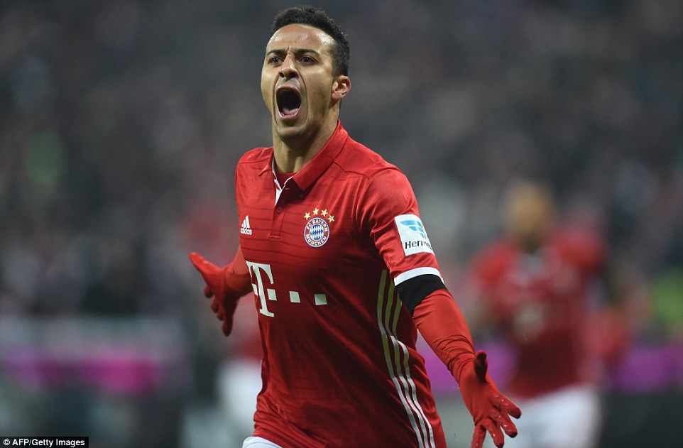 多特蒙德力克拜仁，蒂亚戈刷新纪录