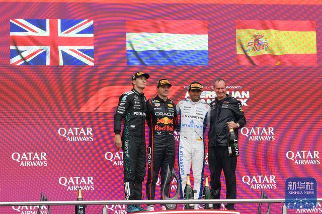 阿斯顿马丁完胜红牛车队，维斯塔潘统治全场