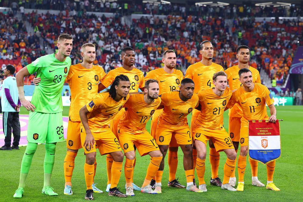 荷兰队战胜乌克兰队晋级八强